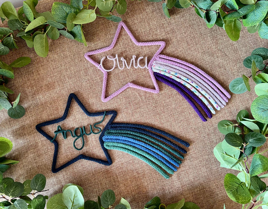 Small Personalised Shooting Star