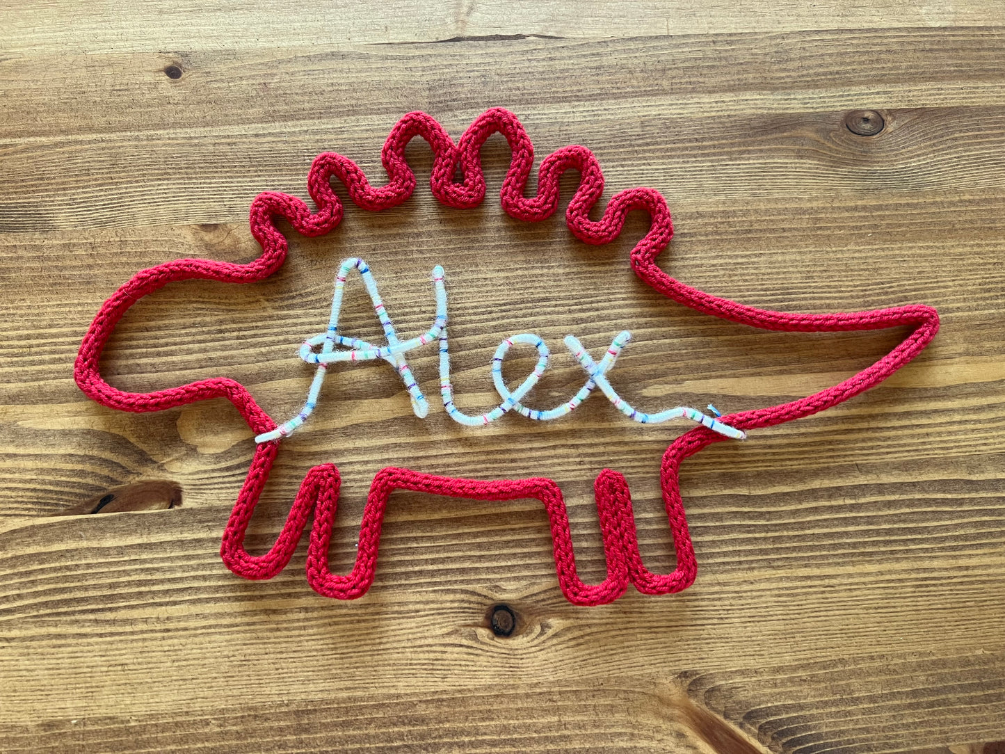 Personalised Dinosaur Silhouette
