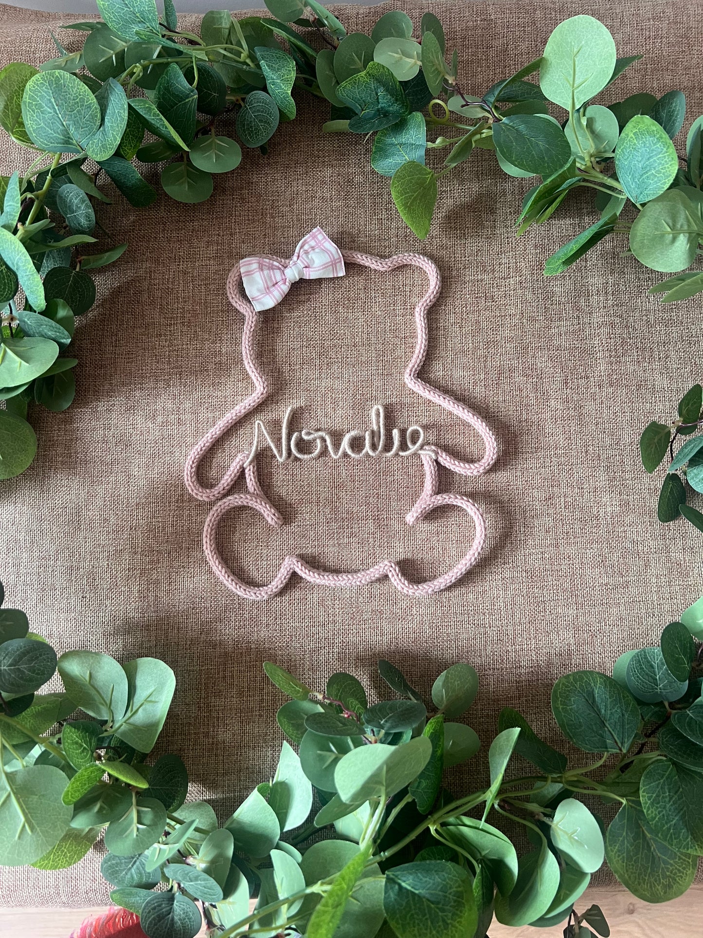 Personalised Teddy Bear Silhouette