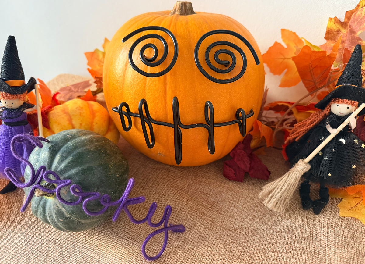 No Mess Pumpkin Decoration