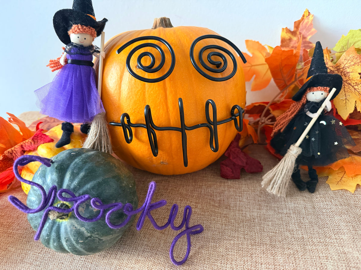 No Mess Pumpkin Decoration