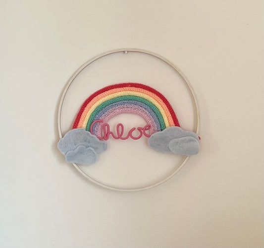 Personalised Rainbow Hoop