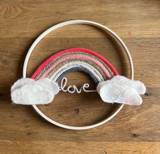 Personalised Rainbow Hoop